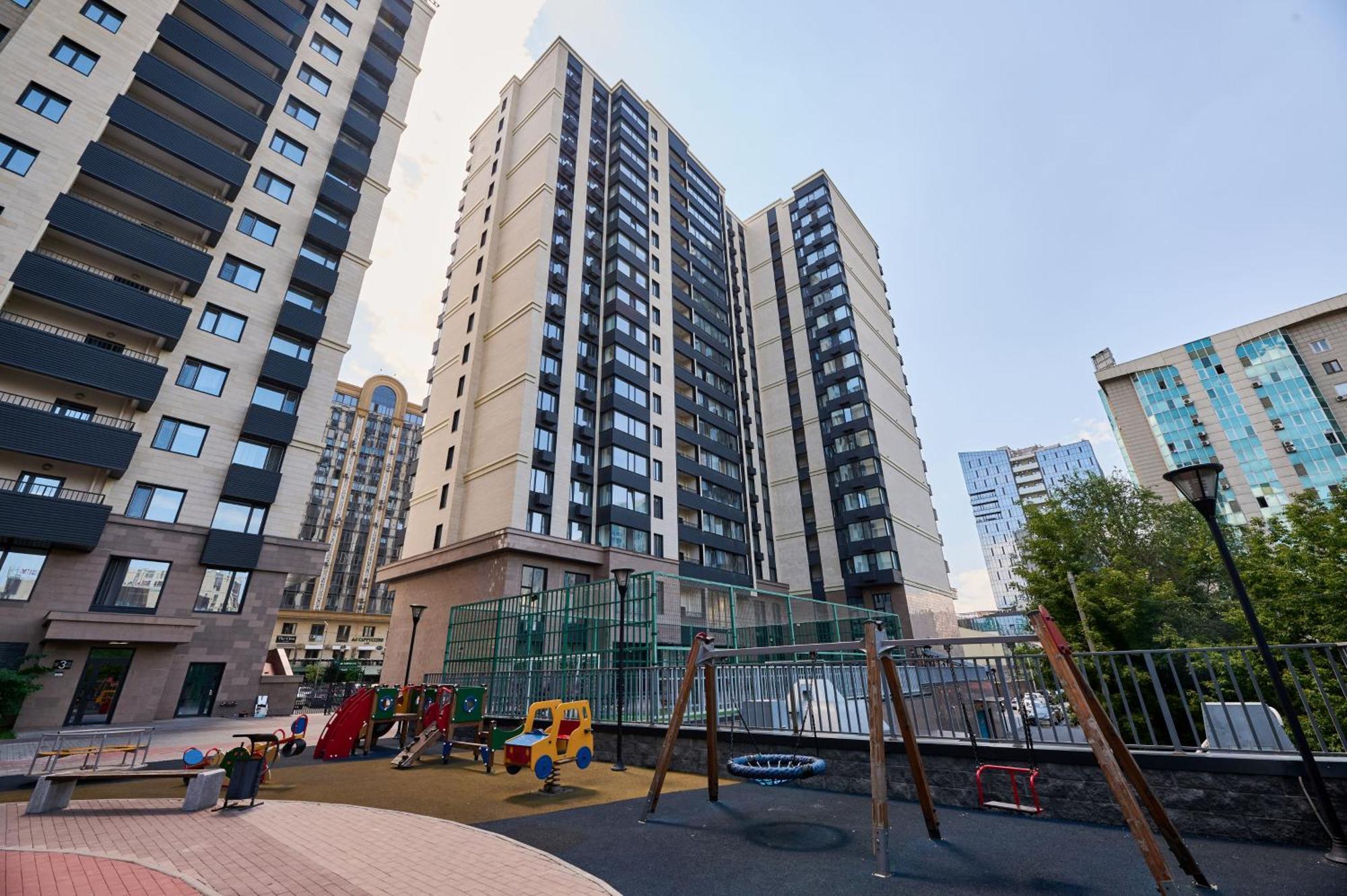 Five Business-Class Rooms In R-House Near Mega Center Almaty Exterior foto